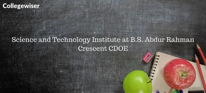 Science and Technology Institute at B.S. Abdur Rahman Crescent CDOE  
