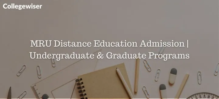 MRU Distance Education Admission | Undergraduate & Graduate Programs  