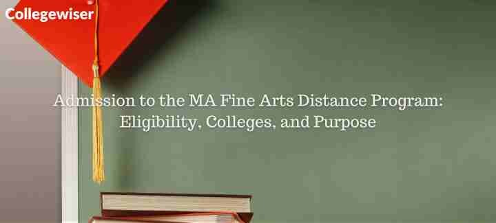 Admission to the MA Fine Arts Distance Program: Eligibility, Colleges, and Purpose  