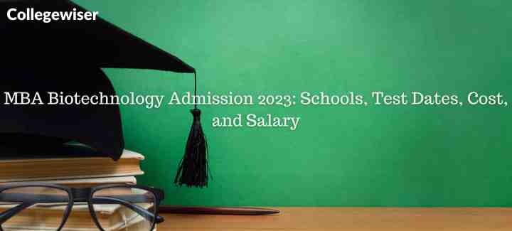 MBA Biotechnology Admission: Schools, Test Dates, Cost, and Salary  