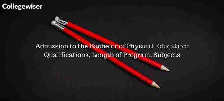 Admission to the Bachelor of Physical Education: Qualifications, Length of Program, Subjects  